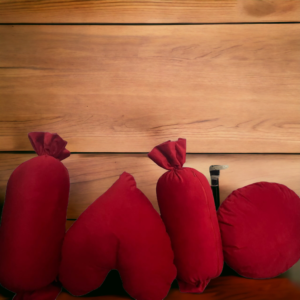 Beautiful red pillows